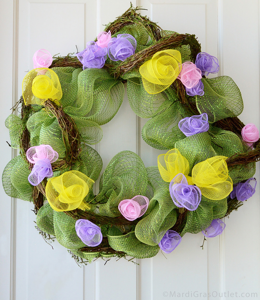 Mesh Wreath Ideas