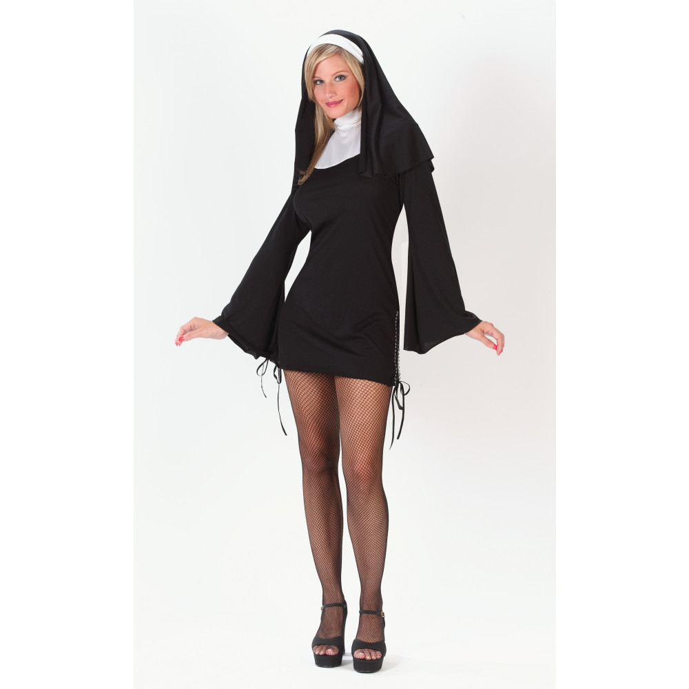 Naughty Nun Adult Costume Size S M [9957 Sm]