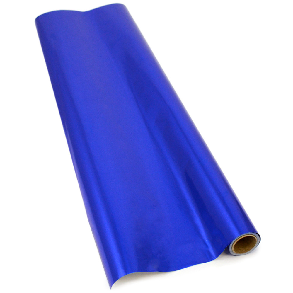 Electric Blue Metallic Foil Fusing Rolls - Best Quality, Best Price per Inch