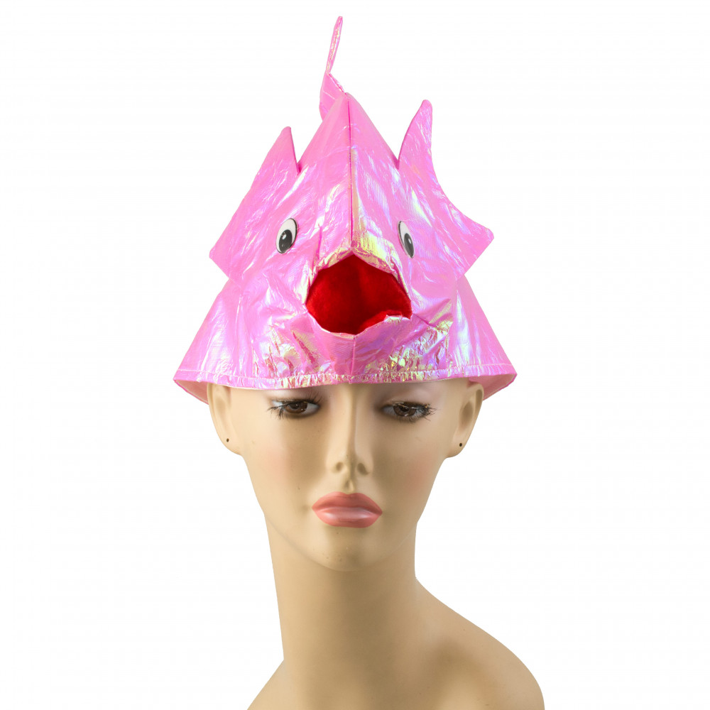 Iridescent Fish Hat: Pink [20858] 