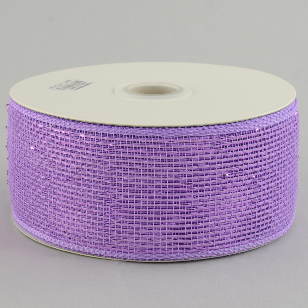 2.5 Poly Mesh Ribbon: Metallic Purple [RS200423