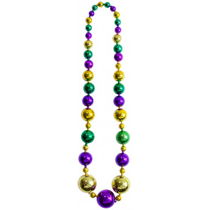 46 Giant Pearl Theme Beads - Big Mardi Gras Beads Beads from Beads by the  Dozen, New Orleans
