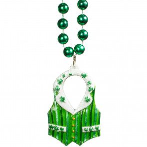St. Patrick's Day Vest Necklace