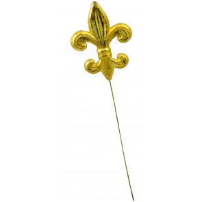Louisiana with Fleur De Lis Metal Keychain – Outdoor Metal Decor