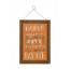 Fall Hanging Sign: Gather Together (9.5" x 4")